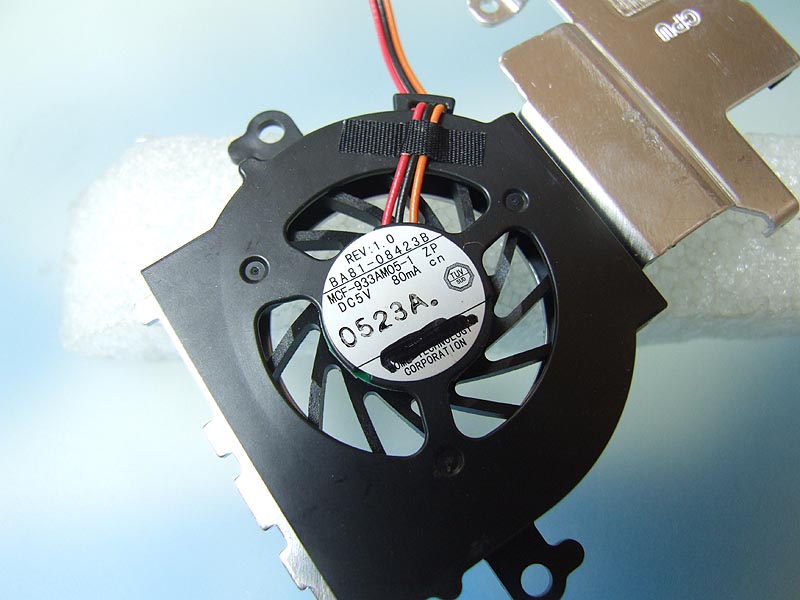 Samsung Netbook N143 N145 N148 N150 N150P N210 NB30 notebook ventilátor + chladič (CPU fan, heatsink)