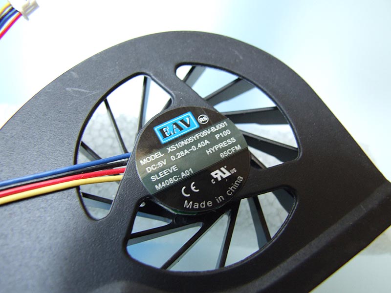 HP DV4-3000 notebook ventilátor (CPU fan)