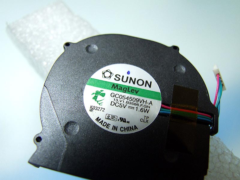 HP Compaq 2710p 2730p ventilátor (CPU fan)