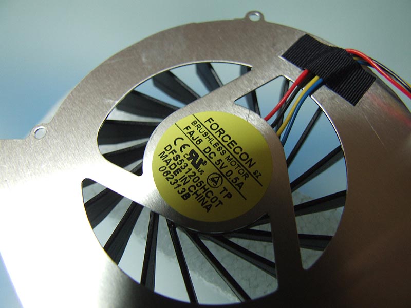 ASUS N43 N43s ventilátor (CPU fan)