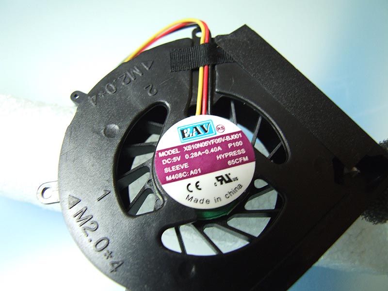HP CQ36 CQ35 DV3-2000 DV3-2100 DV3-2200 DV3Z-1100 ventilátor (CPU fan)