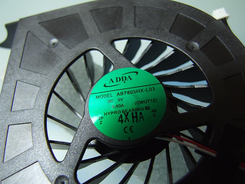 HP Pavilion DV6-2000 DV6-1000 DV6-1100 DV6-1200 DV6-1300 ventilátor (CPU fan)