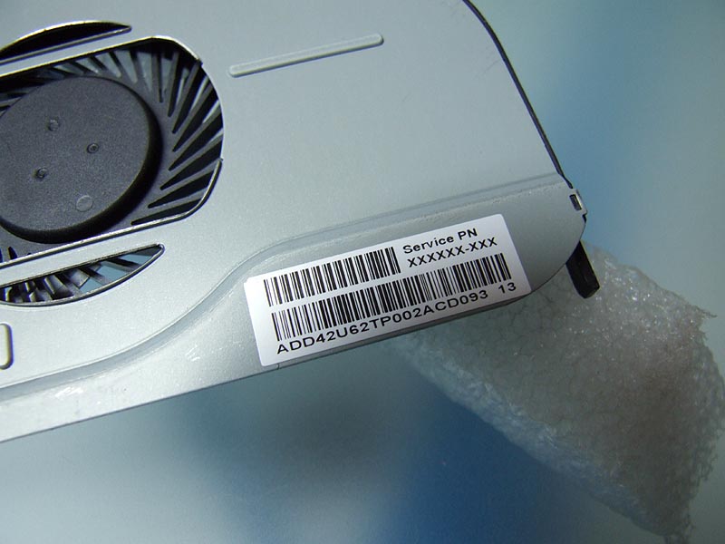 Ventilátor do notebooku HP Touchsmart 14 (CPU fan)