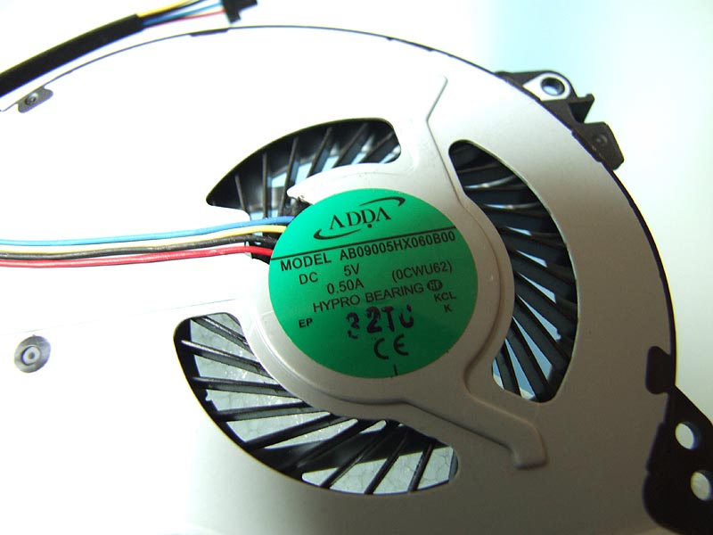 Ventilátor do notebooku HP Touchsmart 14 (CPU fan)
