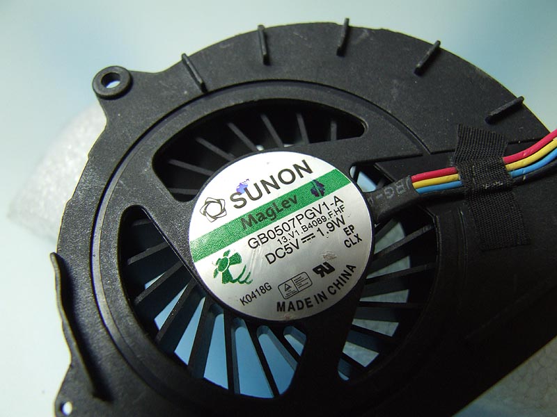 HP EliteBook 8440p 8440w ventilátor (CPU fan)