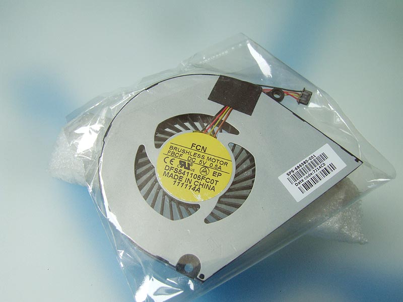 HP Envy 6-1000 6-1100 6-1200 series ventilátor (CPU fan)