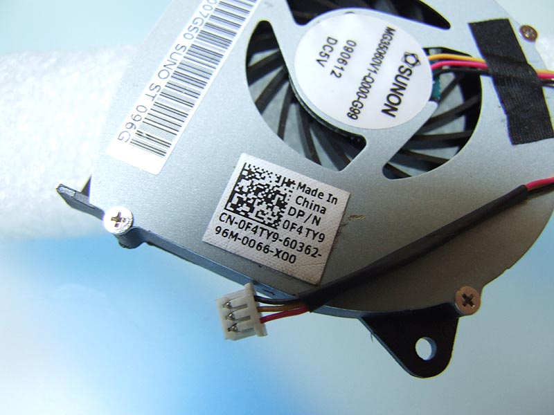 DELL Inspiron 11z 1110 notebook ventilátor (CPU fan)
