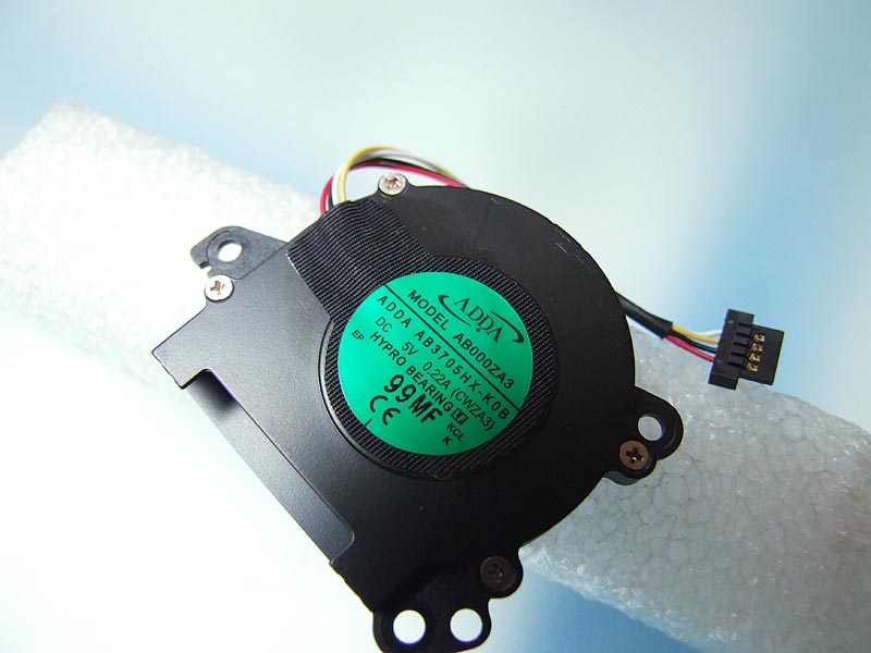 ACER Aspire One 751H notebook ventilátor (CPU fan)