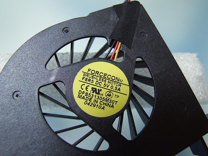 HP Pavilion DV6-2000 DV6-2100 ventilátor (CPU fan)