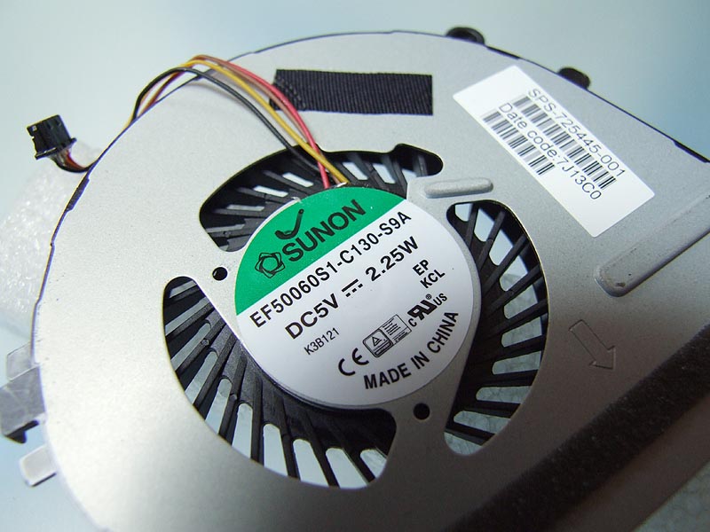 HP Envy 14-K000 TS 14 Touchsmart series ventilátor (CPU fan)