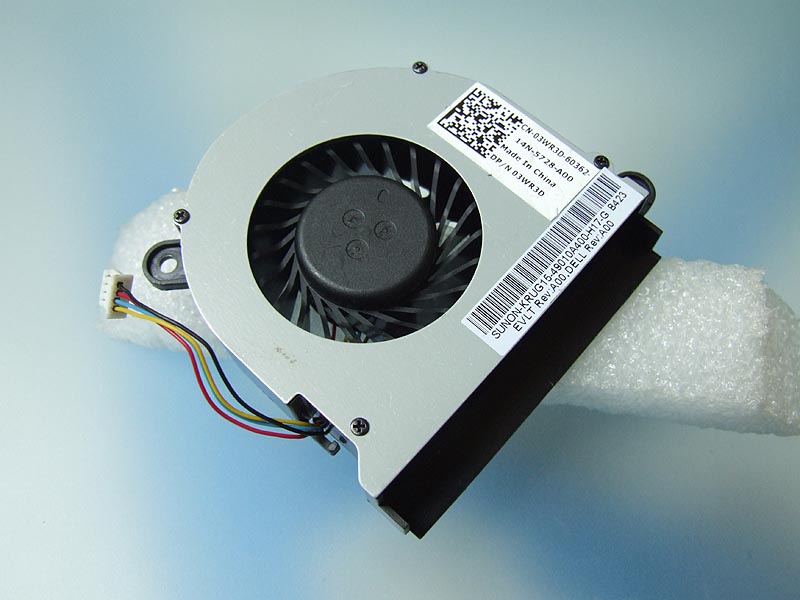 DELL Latitude E5520 E5520m notebook ventilátor (CPU fan)