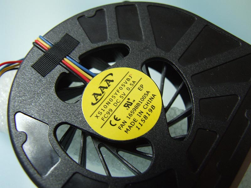 ASUS A52 A52F K52 K52JB K52Jc K52Je K52JK K52Jr K52JT K52JU K52JV N61 N61V N61VG N61VN N61W ventilátor (CPU fan)