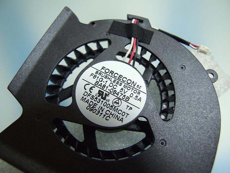 Samsung P530 R523 R525 R528 R530 R538 R540 R580 RV508 RV510 notebook ventilátor (CPU fan)