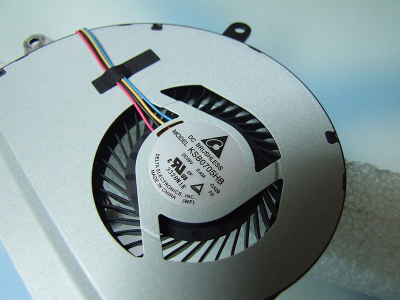 ASUS X401A X401E ventilátor (CPU fan)