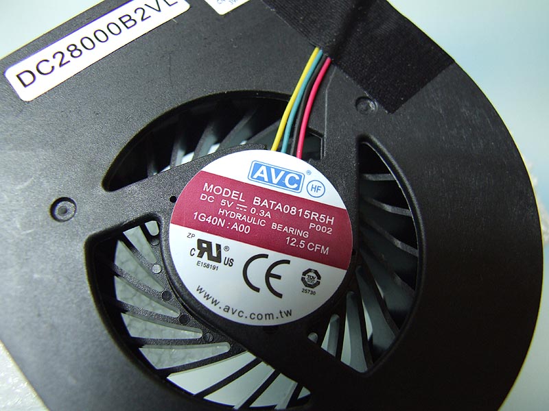 DELL Precision M4700 notebook ventilátor (CPU fan)