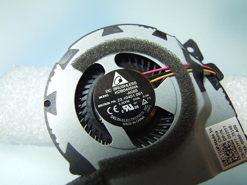 DELL Vostro V130 notebook ventilátor (CPU fan)