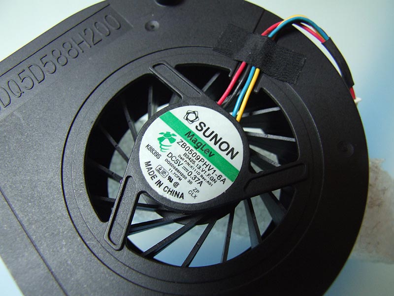 DELL Studio 1735 1737 notebook ventilátor (CPU fan)