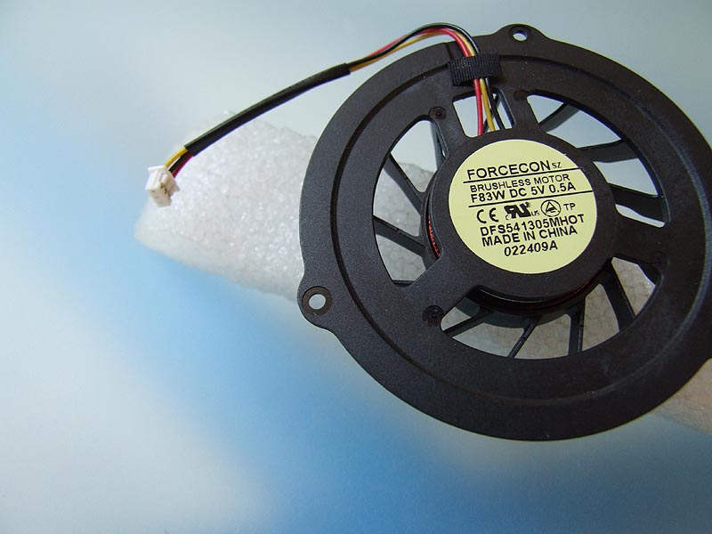 ACER Aspire 5236 5536 5536G notebook ventilátor (CPU fan)