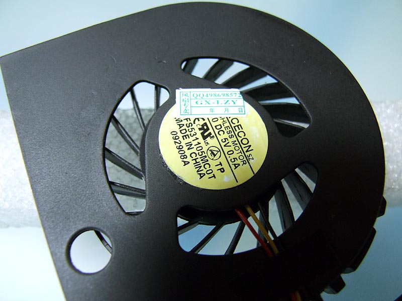 DELL XPS M1530 notebook ventilátor (CPU fan)