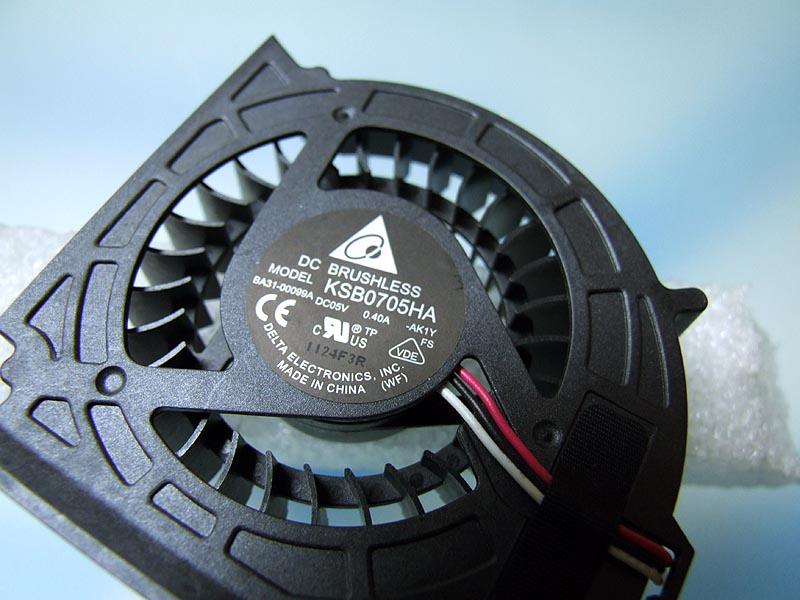 Samsung RF410 RF411 notebook ventilátor (CPU fan)