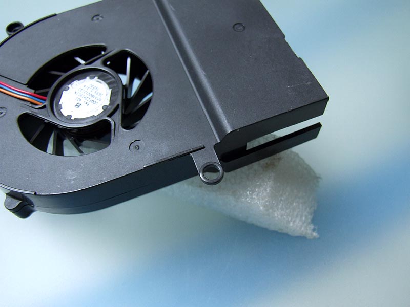 Toshiba Qosmio F45 notebook ventilátor (CPU fan)