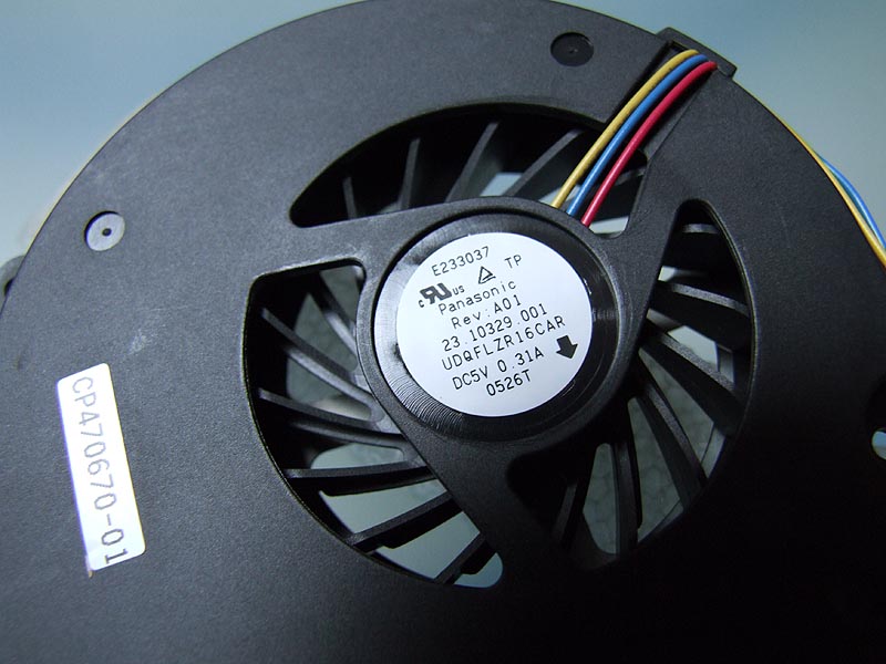 Fujitsu Lifebook NH570 ventilátor (CPU fan)