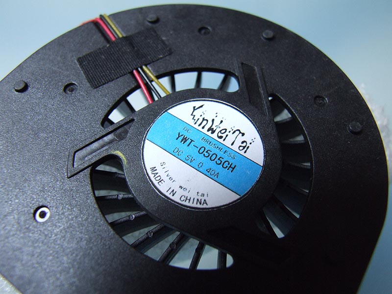 MSI GX620 GX627 MS-165 notebook ventilátor (CPU fan)