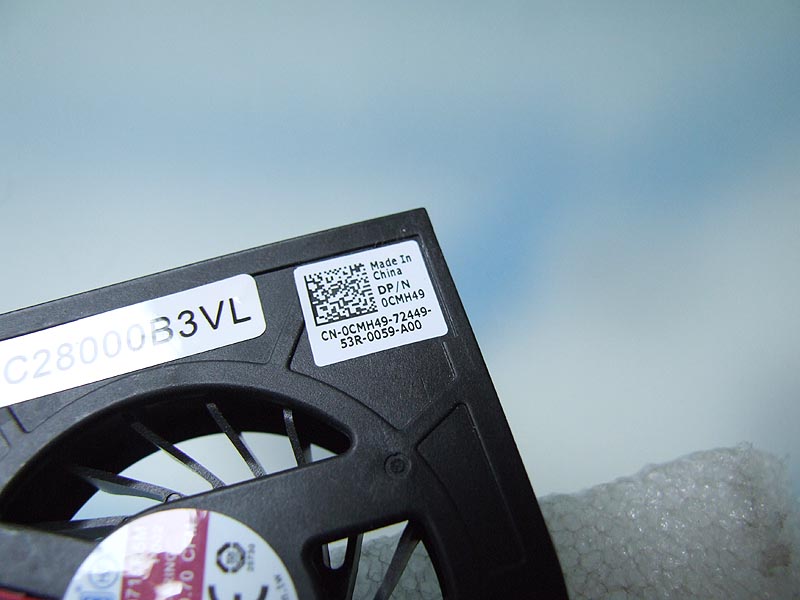 DELL Precision M4700 notebook ventilátor (GPU fan)