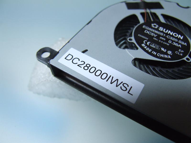 DELL Latitude 5480 5490 notebook ventilátor (CPU fan H-type)
