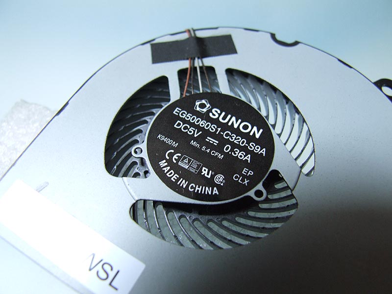 DELL Latitude 5480 5490 notebook ventilátor (CPU fan H-type)