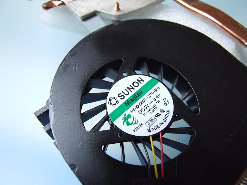 DELL Vostro 3550 notebook ventilátor chladič (CPU fan, heatsink)
