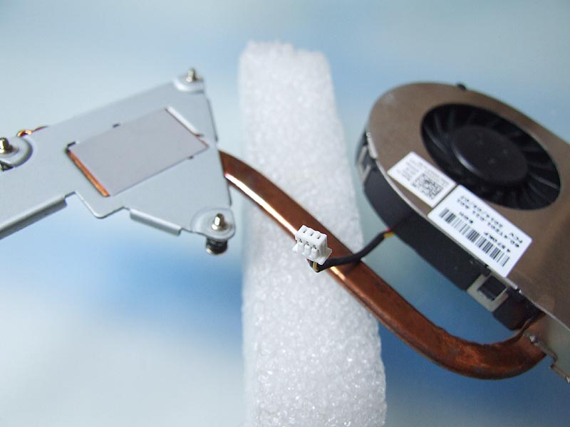 T0Y45 DELL Inspiron 3520 notebook ventilátor chladič (CPU fan, heatsink)