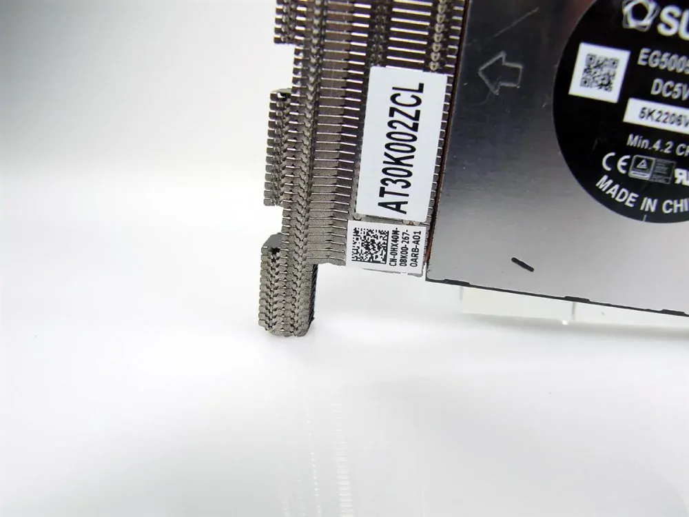 DELL Latitude 5420 notebook ventilátor chladič (CPU fan, heatsink)