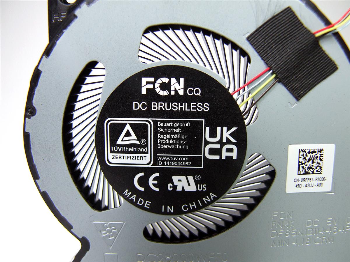 DELL Vostro 3420 3430 3510 3515 3520 3525 3530 notebook ventilátor (CPU fan)