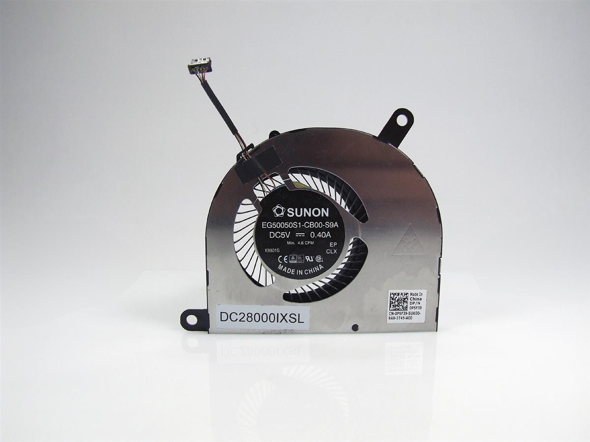 DELL Latitude 5480 5490 notebook ventilátor (CPU fan U-type)