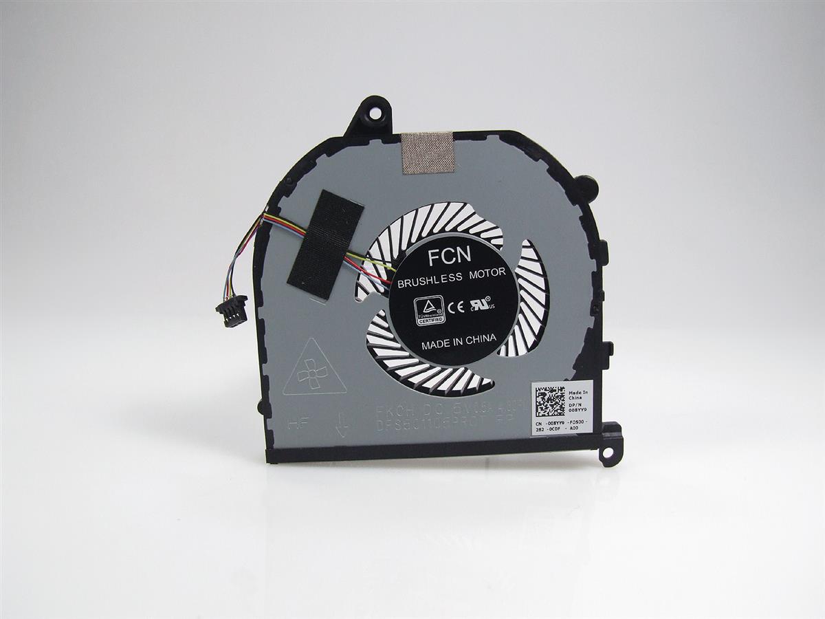 08YY9 TK9J1 DELL Precision 5520 5530 notebook ventilátor (CPU / GPU fan)