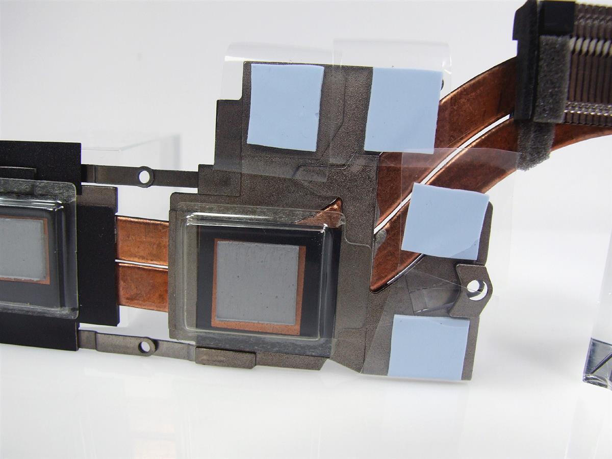 DELL Precision 5530 notebook chladič (CPU heatsink)