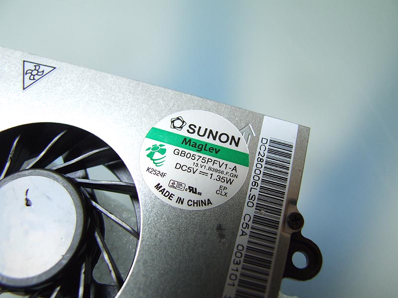 ACER Aspire 5332 5516 5517 5532 5732z notebook ventilátor (CPU fan)