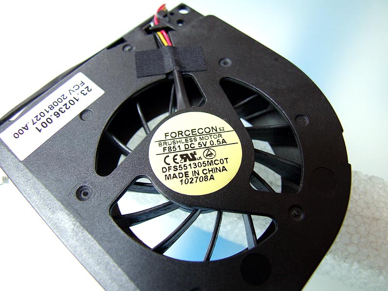 ACER Aspire 7112WSMi notebook ventilátor (CPU fan)