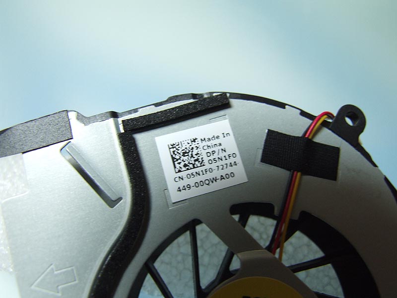 DELL Vostro 3460 notebook ventilátor (CPU fan)