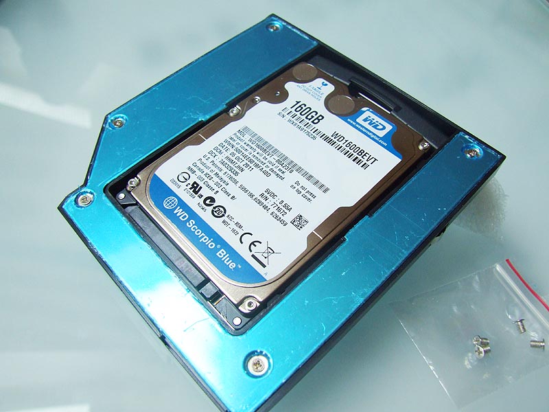 SSD / SATA HDD výměnný rámeček pro IBM Lenovo ThinkPad  T61 T61p X61 X61s