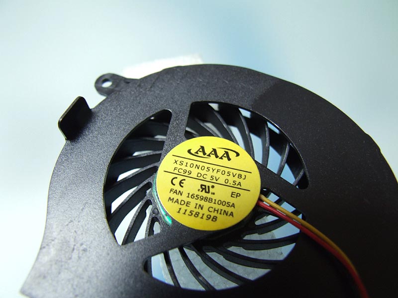 HP Pavilion G62 G72 notebook ventilátor (CPU fan)