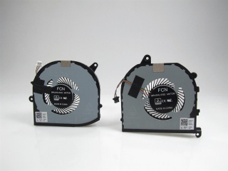 DELL XPS 9560 9570 levý + pravý notebook ventilátor (CPU + GPU fan)