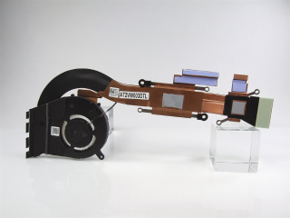 DELL Latitude 5411 notebook ventilátor chladič (CPU fan, heatsink) - discrete nVidia