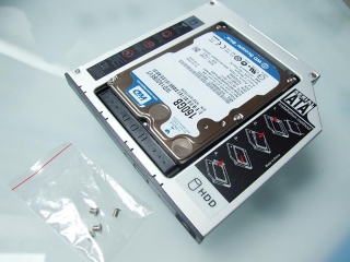 SSD / SATA HDD výměnný rámeček pro DELL XPS L511X L511Z M14X M14Z M14X M15X